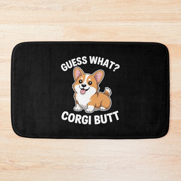 Item preview, Guess What Corgi Butt Corgi Dog Pun designed and sold by joyouartArt.