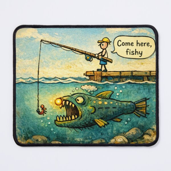 Item preview, Come Here, Fishy! designed and sold by SpicyWind.