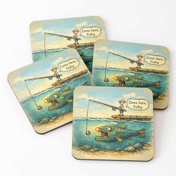 Item preview, Come Here, Fishy! designed and sold by SpicyWind.