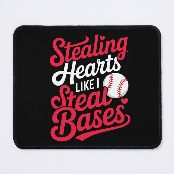 Item preview, Stealing Hearts Like I Steal Bases Cute Baseball Valentines Day Kids Gift designed and sold by Gargamal.