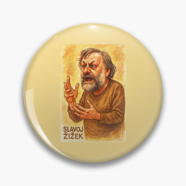 Item preview, Slavoj Zizek designed and sold by Sarcastic designs.