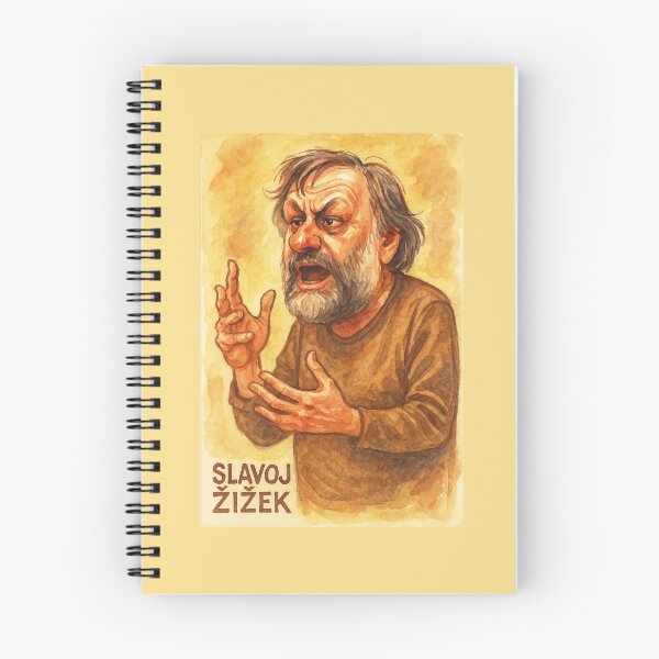 Item preview, Slavoj Zizek designed and sold by Sarcastic designs.