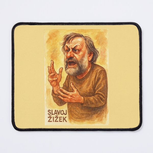 Item preview, Slavoj Zizek designed and sold by Sarcastic designs.