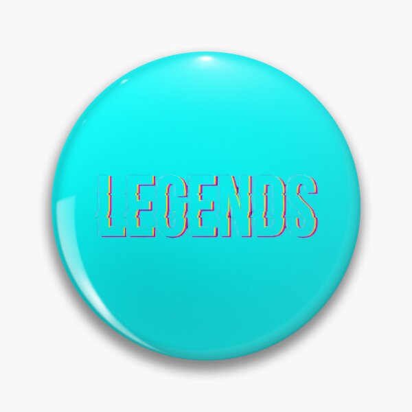 Item preview, Legends Glitch Text Cyberpunk Neon 2026 designed and sold by MarCinu Art.