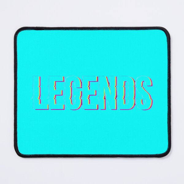 Item preview, Legends Glitch Text Cyberpunk Neon 2026 designed and sold by MarCinu Art.