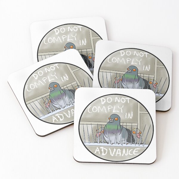 Item preview, Pigeons do Not Comply in Advance designed and sold by String-and-ink.