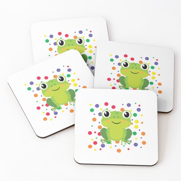 Item preview, frogs and polk a dots designed and sold by SweetySugar.