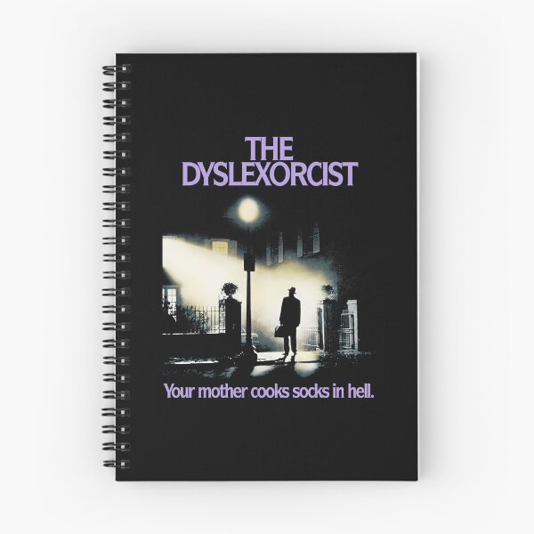 Item preview, The Dyslexorcist Your Mother Cooks Socks In Hell designed and sold by SakinHossen.