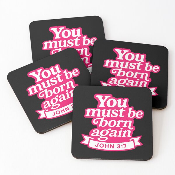 Item preview, John 3:7 You Must Be Born Again designed and sold by plushism.