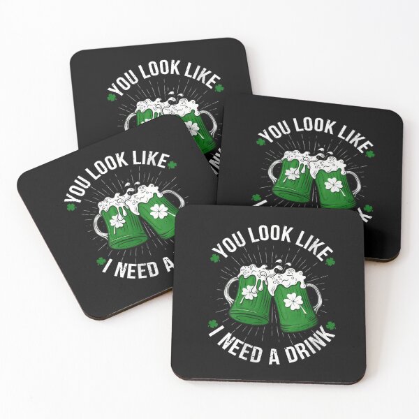 Item preview, You Look Like I Need A Drink Funny St Patricks Day Irish Beer designed and sold by Gargamal.
