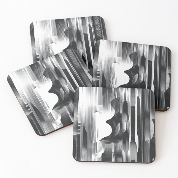 Item preview, Art Nouveau Waves - Elegant Flowing Abstract designed and sold by Caspereickeart.