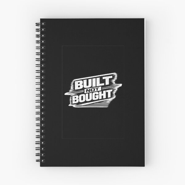 Item preview, Built Not Bought Mechanic Sticker | Project Car Garage Builder Design designed and sold by Wolf Garage.