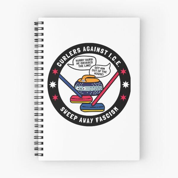 Item preview, Curlers Against Ice Sweep Away Fascism designed and sold by Silent Messages.