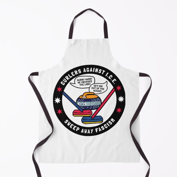 Item preview, Curlers Against Ice Sweep Away Fascism designed and sold by Silent Messages.
