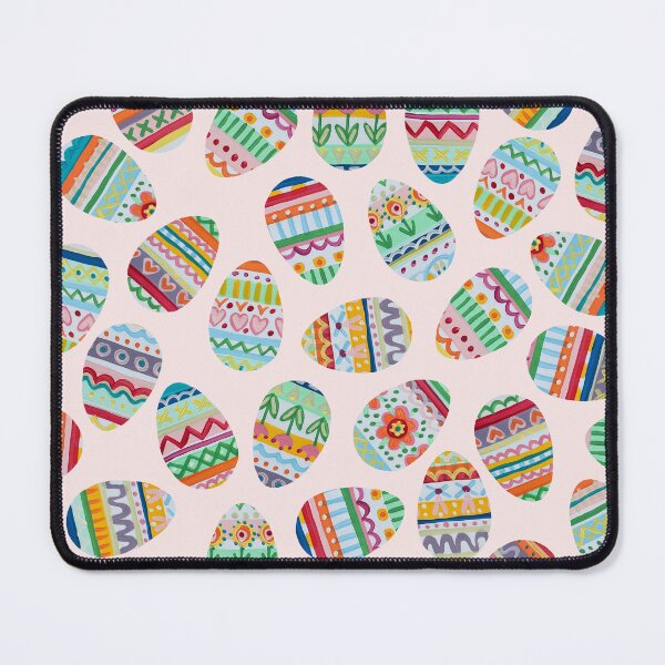 Item preview, Painted Easter Eggs on blush designed and sold by farreystudio.