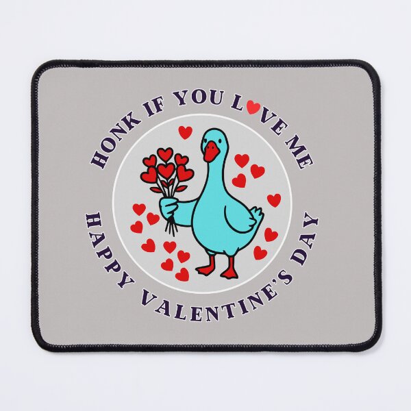 Item preview, Honk If You Love Me | Funny Goose Valentine" designed and sold by ValeriValera.