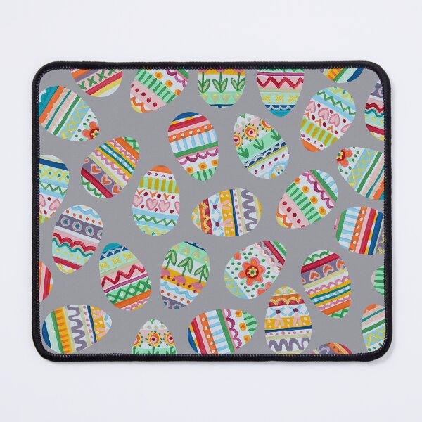 Item preview, Painted Easter Eggs on gray designed and sold by farreystudio.