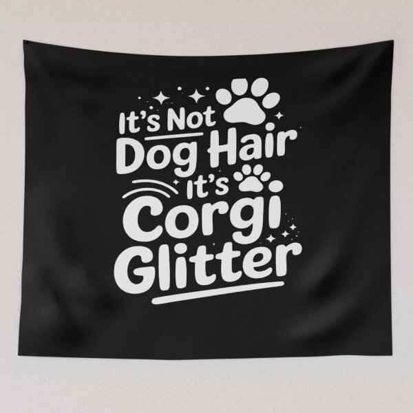 Item preview, It's Not Dog Hair It's Corgi Glitter Women's Mama designed and sold by MarkLeedsArt.