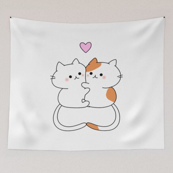 Item preview, Cats Love Hugs designed and sold by kyokyyosei.