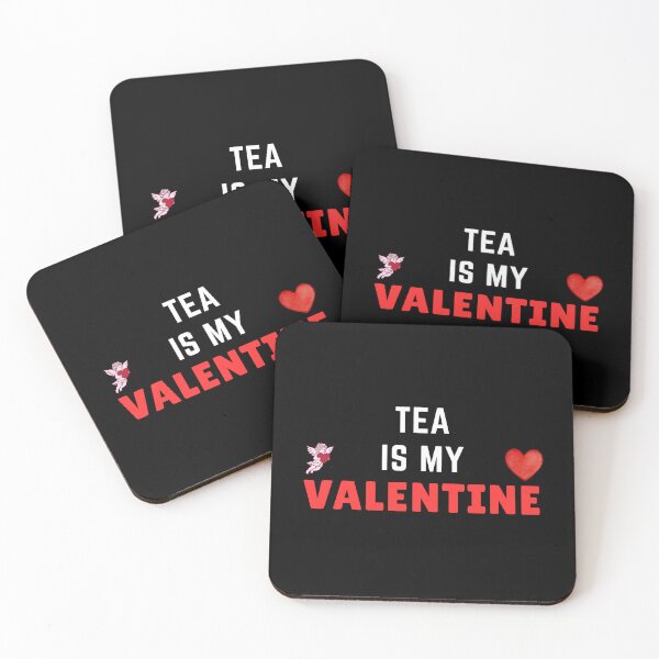 Item preview, Tea is my valentine Sticker designed and sold by FestivityFinds.