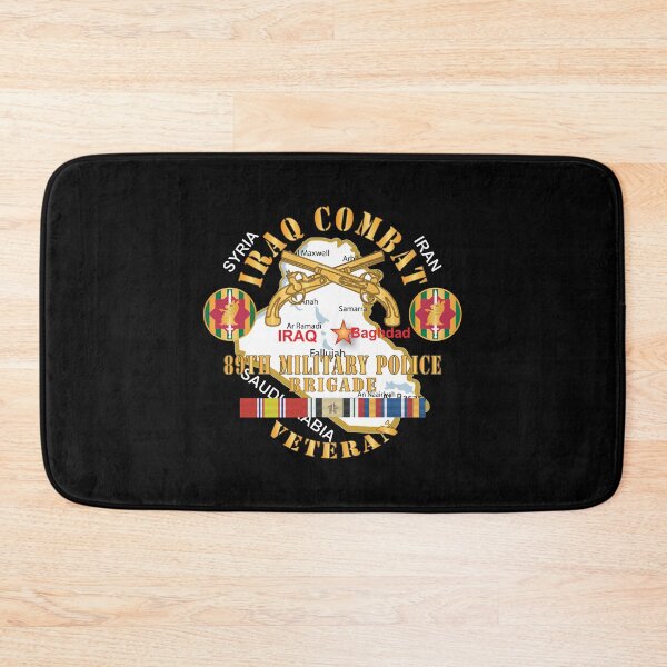 Item preview, Army - 89th Military Police Brigade - Iraq Combat Veteran - SSI - Br w IRAQ SVC X 300 designed and sold by Military Insignia Products.
