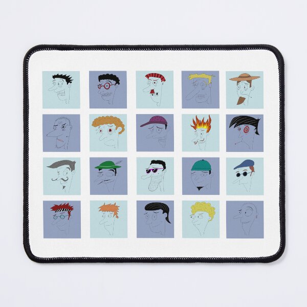 Item preview, Silly Cartoon man Collection No. 1 designed and sold by PenandFox.