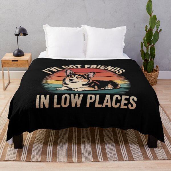 Item preview, I've Got Friends In Low Places Welsh Corgi Dog Lover designed and sold by joyouartArt.