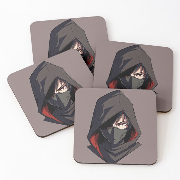 Item preview, Ninja girl head anime style designed and sold by Danime Planet.