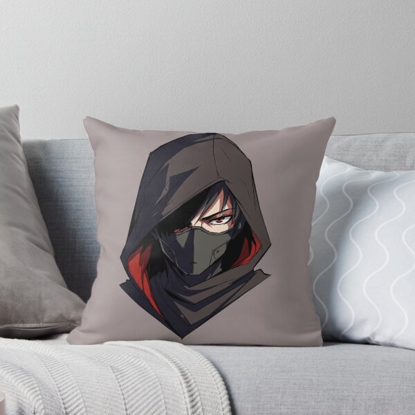 Item preview, Ninja girl head anime style designed and sold by Danime Planet.