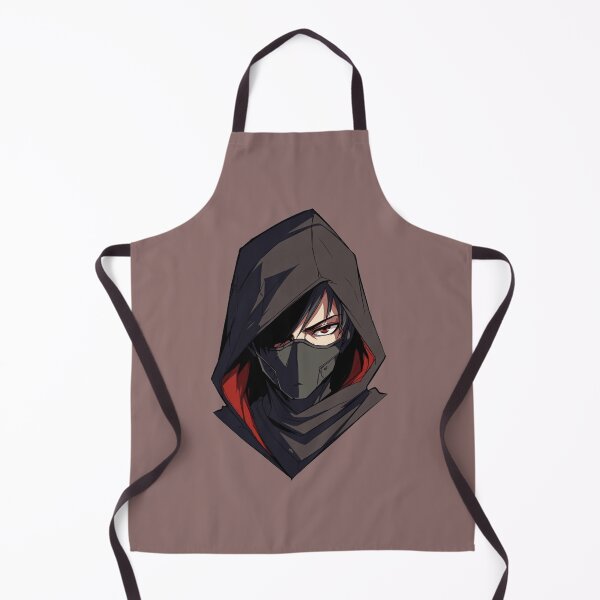 Item preview, Ninja girl head anime style designed and sold by Danime Planet.