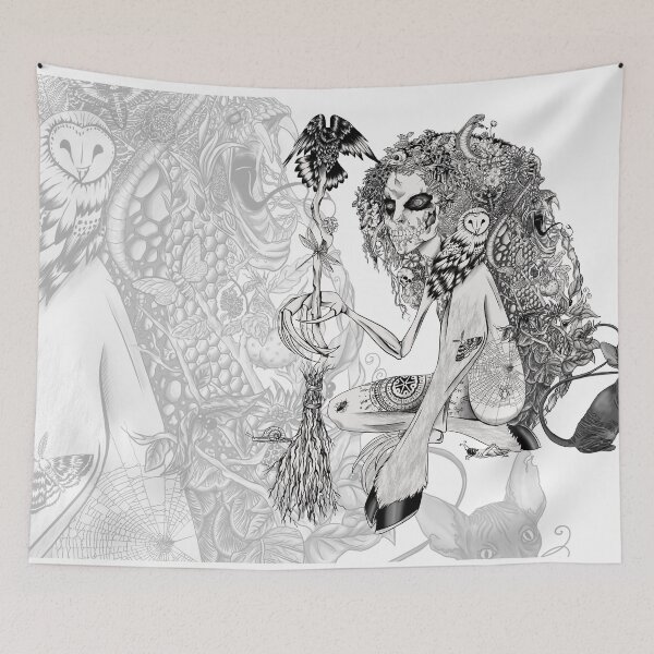 Item preview, Baba Yaga Slavic Witchcraft designed and sold by PolaMaku.