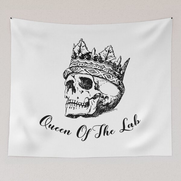 Item preview, Queen of the Lab (Bones) designed and sold by hayadesigns.