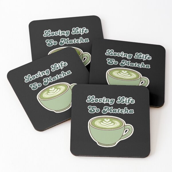 Item preview, Loving Life So Matcha Valentines Day Sticker designed and sold by FestivityFinds.