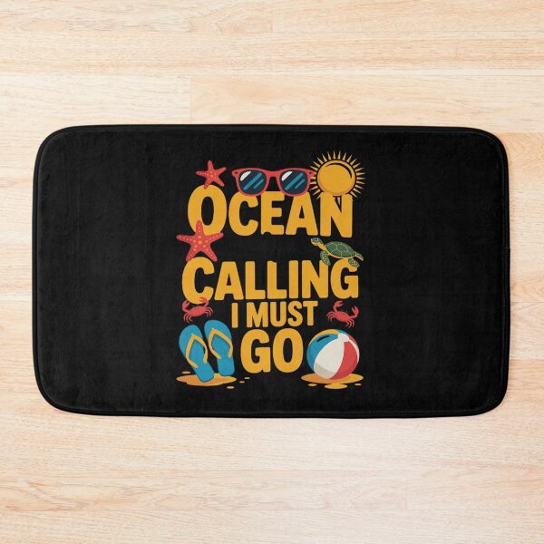 Item preview, Ocean Is Calling I Must Go Summer Vacay Cruising Beach Lover  designed and sold by angolinnArt.