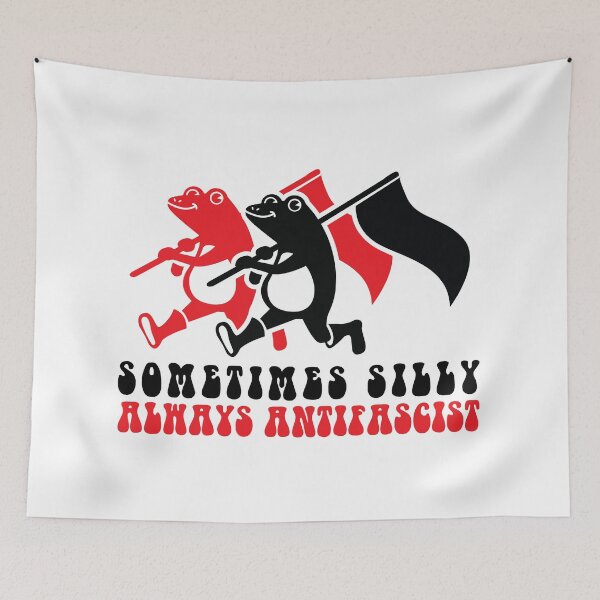 Item preview, Sometimes silly always antifascist designed and sold by remerasnerdas.