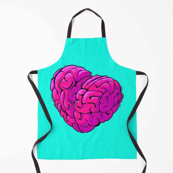 Item preview, Sapiosexual Heart-Shaped Brain - Intellectual Pink & Purple Valentine designed and sold by MrGlayga.