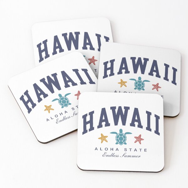 Item preview, Hawaii Aloha State Retro Sea Turtle & Endless Summer Travel Design designed and sold by Shopeon Designs.