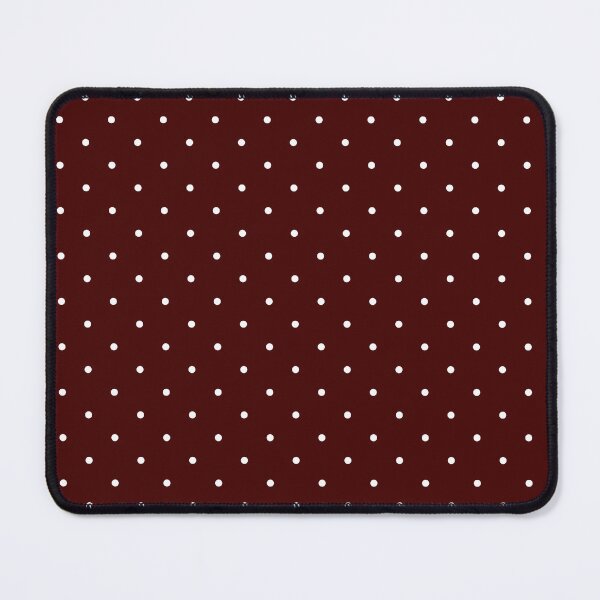 Item preview, White polka dots on red background designed and sold by RishabhArts1.