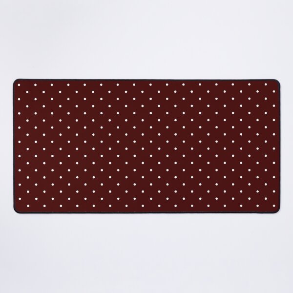Item preview, White polka dots on red background designed and sold by RishabhArts1.