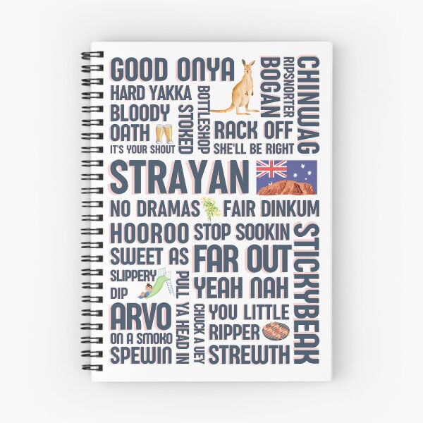 Item preview, Australia slang - Strayan - Fair dinkum - Aussie sayings designed and sold by oyptjewellery.