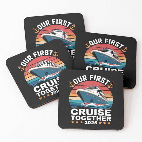Item preview, Our First Cruise Together matching couples cruise  designed and sold by angolinnArt.
