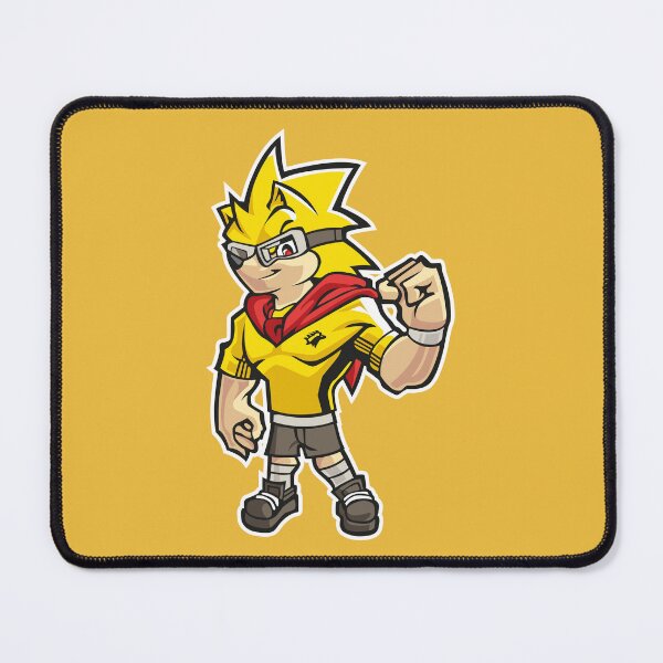 Item preview, Yellow Armadillo Soccer Player – Funny Sports Animal Art designed and sold by MerlinWear.