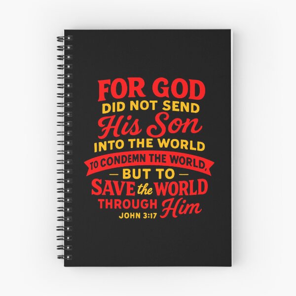 Item preview, John 3:17 God Sent His Son Into The World To Save It Not To Condemn It designed and sold by plushism.