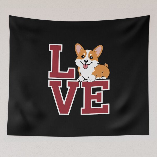 Item preview, Love Corgi Animal Pup Puppy Pet Dog Lovers Dog Owner designed and sold by joyouartArt.