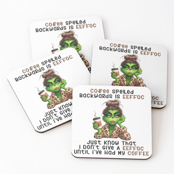 Item preview, Coffee Spelled Backwards Is EEFFOC designed and sold by FoggyBogs.