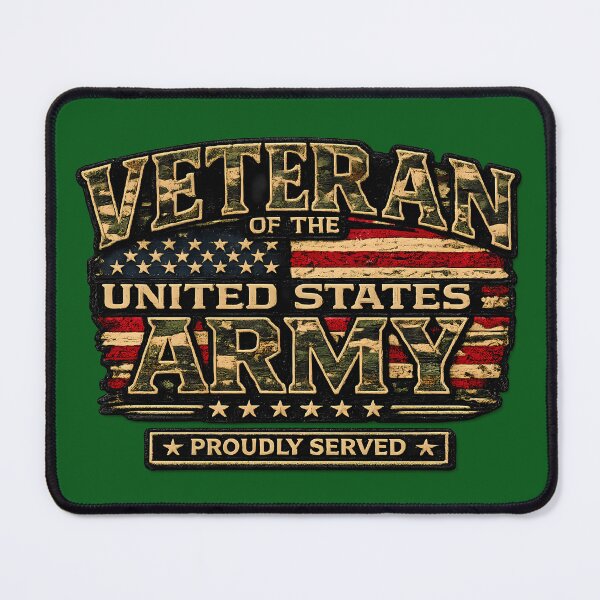 Item preview, United States Army Veteran Patch designed and sold by Mastermind-Art.