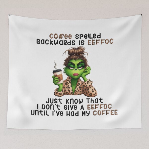 Item preview, Coffee Spelled Backwards Is EEFFOC designed and sold by FoggyBogs.