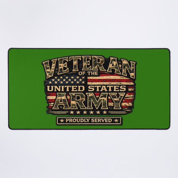 Item preview, United States Army Veteran Patch designed and sold by Mastermind-Art.