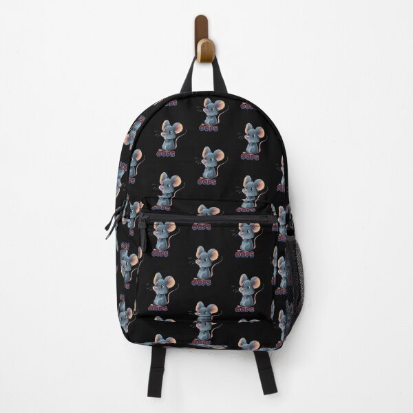 Item preview, Street Mouse Soft Chaos Collection – OOPS Cute Sarcastic Mouse Meme designed and sold by MiraLumeStudio.