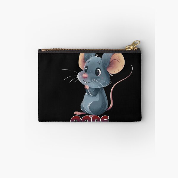 Item preview, Street Mouse Soft Chaos Collection – OOPS Cute Sarcastic Mouse Meme  designed and sold by MiraLumeStudio.